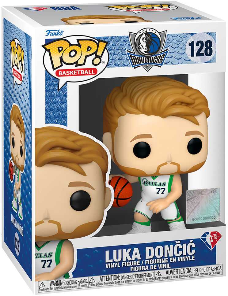 FUNKO POP! Vinilinė figūrėlė: NBA: Mavericks - Luka Dončić, 9 cm aprašymas - Prekės nuotrauka