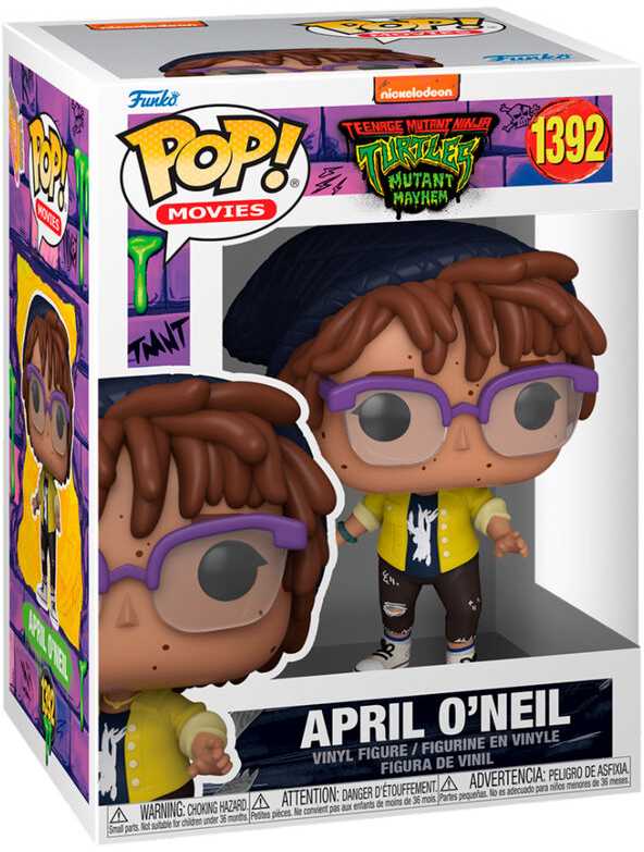 FUNKO POP! Vinilinė figūrėlė: Teenage Mutant Ninja Turtles - April O'neil, 9.5 cm aprašymas - Prekės nuotrauka