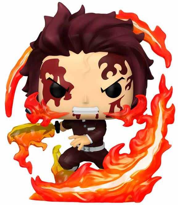 FUNKO POP! Vinilinė figūrėlė: Demon Slayer - Tanjiro Kamado, 9 cm aprašymas - Prekės nuotrauka