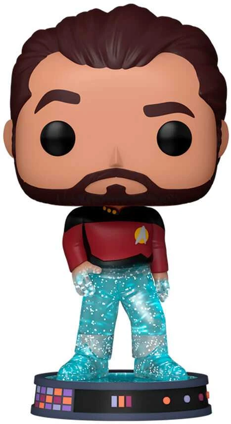 FUNKO POP! Vinilinė figūrėlė: Žvaigždžių kelias - William T. Riker, 9 cm