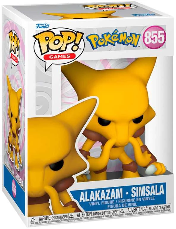 FUNKO POP! Vinilinė figūrėlė: Pokemonai - Alakazam, 9 cm aprašymas - Prekės nuotrauka