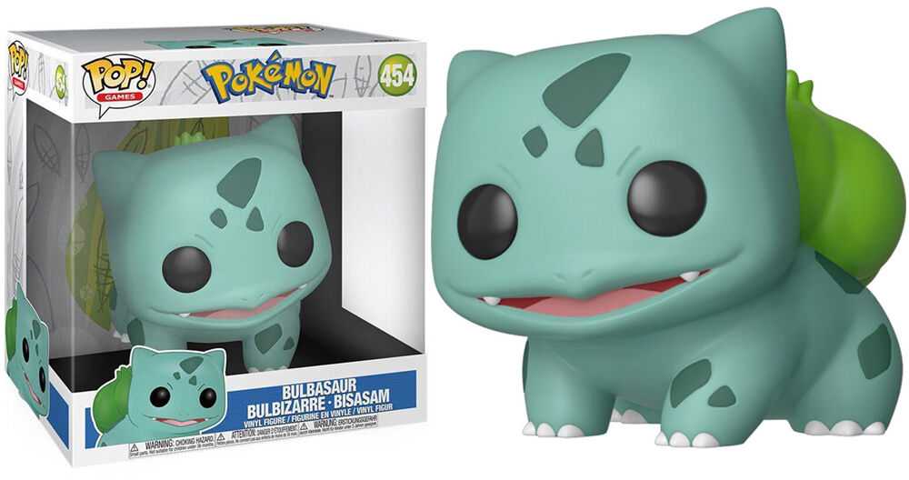 FUNKO POP! Vinilinė figūrėlė: Pokemonai - Bulbasaur, 25 cm