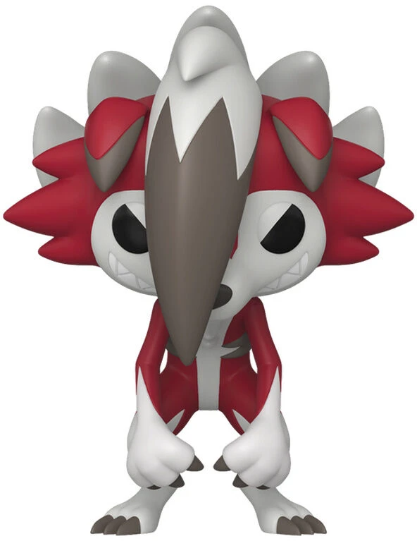 FUNKO POP! Vinilinė figūrėlė: Pokemonai - Lycanroc (Midnight Form), ~9 cm