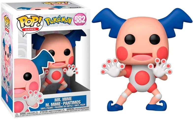 FUNKO POP! Vinilinė figūrėlė POKEMON: Mr. Mime, 9,5 cm