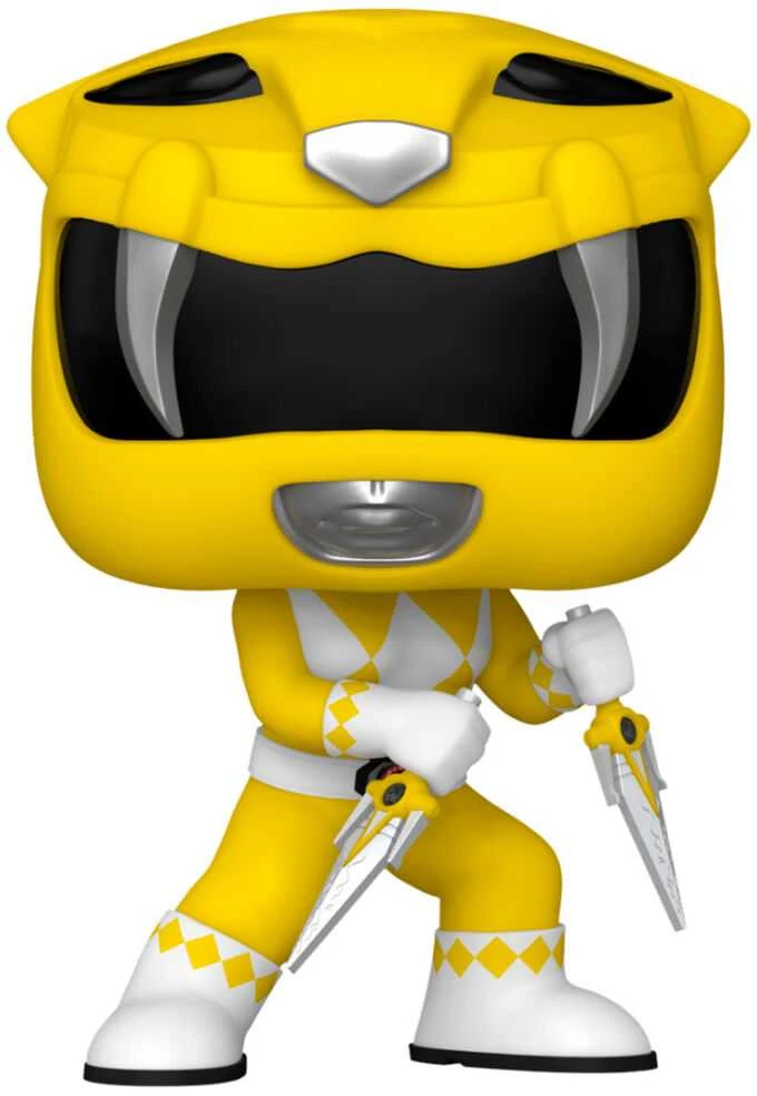 FUNKO POP! Vinilinė figūrėlė: Power Rangers - Yellow Rangers, 10 cm