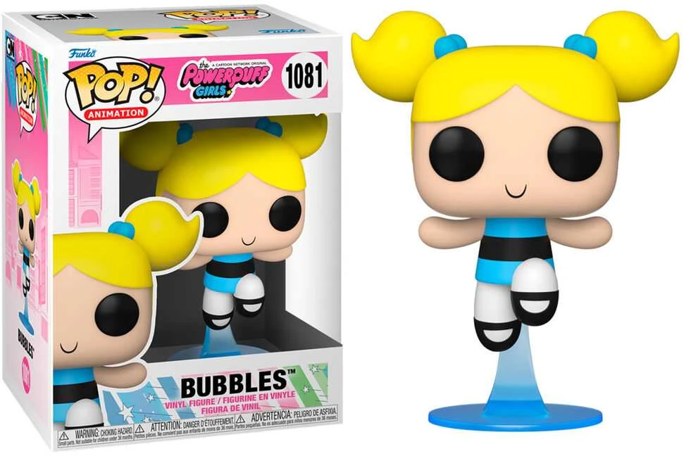 FUNKO POP! Vinilinė figūrėlė: Powerpuff Girls - Bubbles, 9 cm