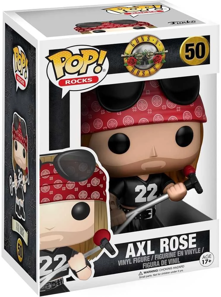FUNKO POP! Vinilinė figūrėlė: Guns n Roses - Axl Rose, 10 cm