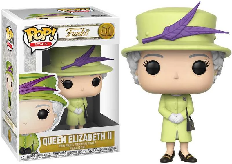 FUNKO POP! Vinilinė figūrėlė: Queen Elizabeth II, 12 cm