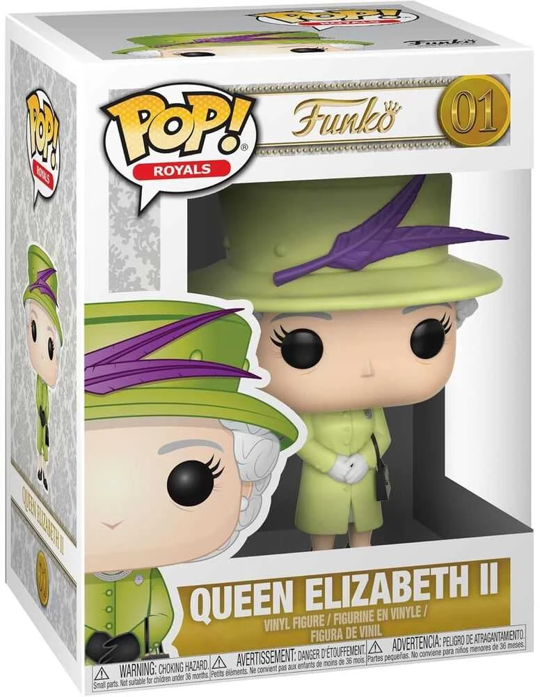 FUNKO POP! Vinilinė figūrėlė: Queen Elizabeth II, 12 cm