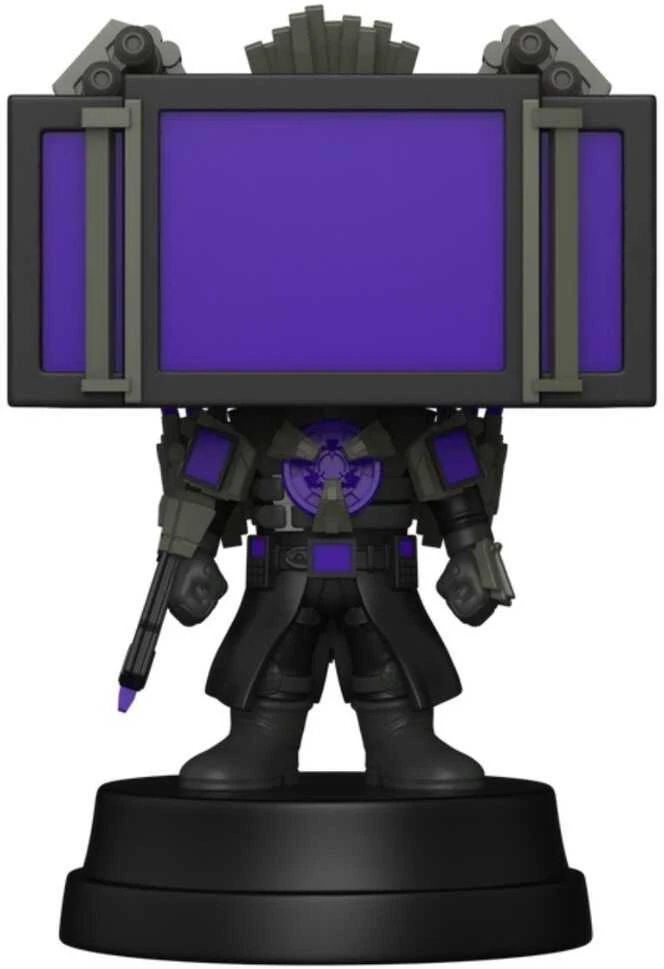 FUNKO POP! Raktų pakabutis: Skibidi Toilet - Titan TV Man, 9.5 cm aprašymas - Prekės nuotrauka