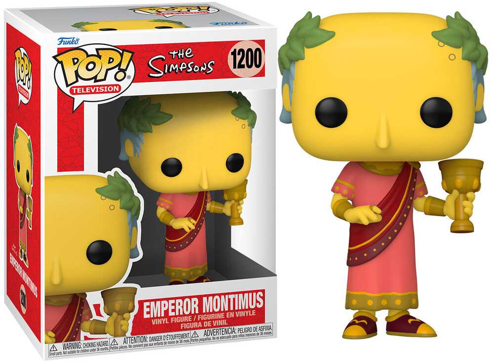 FUNKO POP! Vinilinė figūrėlė: Simpsonai - Imperatorius Montimusas, 9 cm aprašymas - Prekės nuotrauka