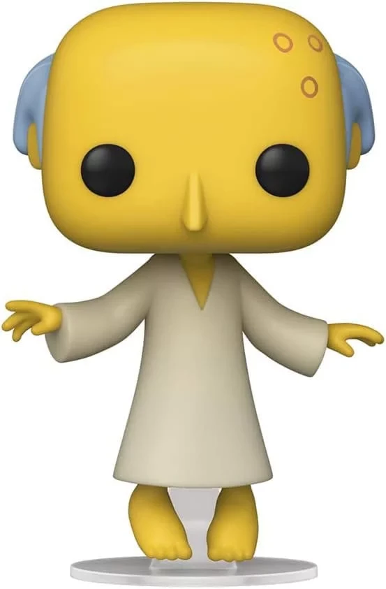 FUNKO POP! Vinilinė figūrėlė: Simpsonai - Montgomeris Degėla, 9.5 cm (figūrėlė šviečia tamsoje)