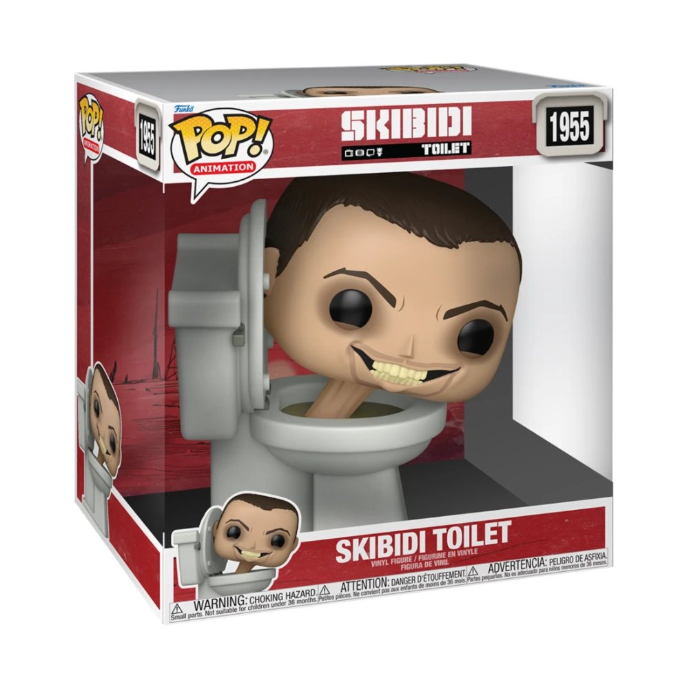 FUNKO POP! Vinilinė figūrėlė: Skibidi Toilet, 25 cm aprašymas - Prekės nuotrauka