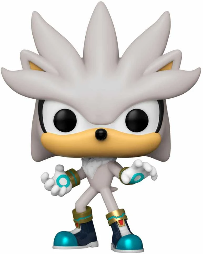 FUNKO POP! Vinilinė figūrėlė: Sonic The Hedgehog - Silver, 9 cm