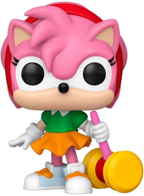 FUNKO POP! Vinilinė figūrėlė: Sonic The Hedgehog - Amy, 9 cm