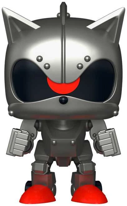 FUNKO POP! Vinilinė figūrėlė: Sonic The Hedgehog - Mecha Sonic, 9 cm