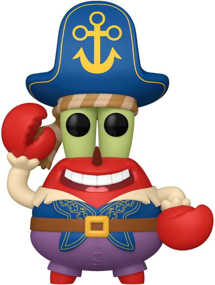FUNKO POP! Vinilinė figūrėlė: Kempiniukas Plačiakelnis - ponas Krabas, 9 cm aprašymas - Prekės nuotrauka