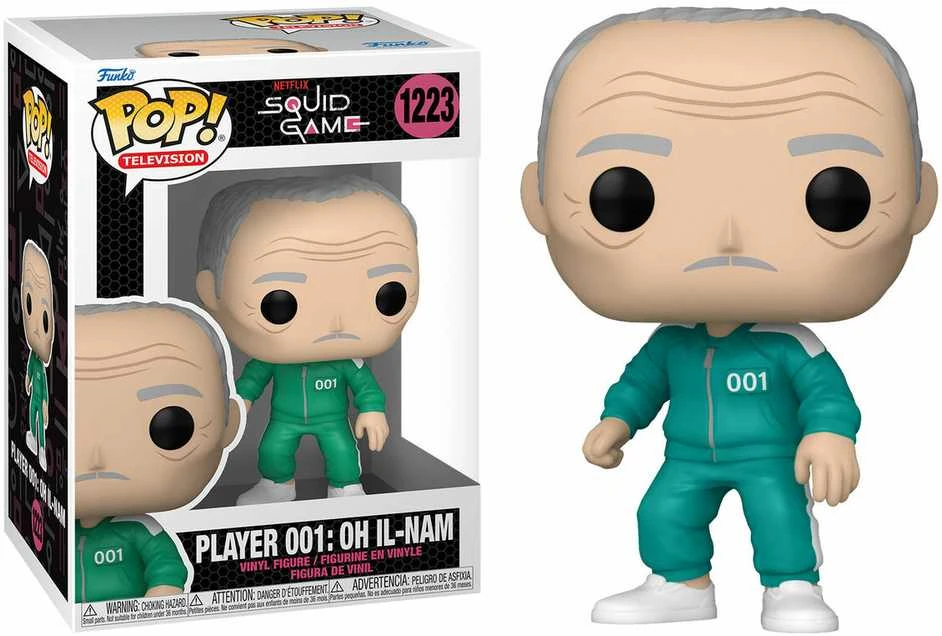 FUNKO POP! Vinilinė figūrėlė SQUID GAME: OH II-NAM, 10 cm