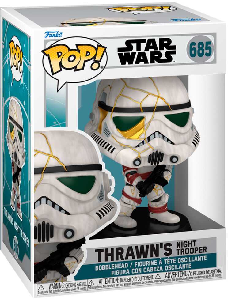 FUNKO POP! Vinilinė figūrėlė: Žvaigždžių karai - Thrawn's Night Trooper, 9 cm aprašymas - Prekės nuotrauka