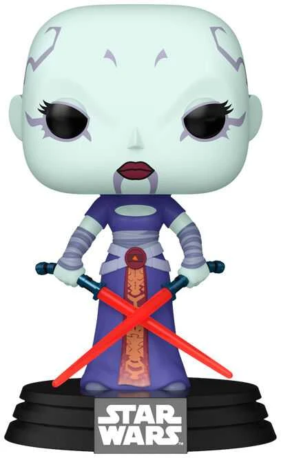 FUNKO POP! Vinilinė figūrėlė: Star Wars - Asajj Ventress, 9 cm aprašymas - Prekės nuotrauka