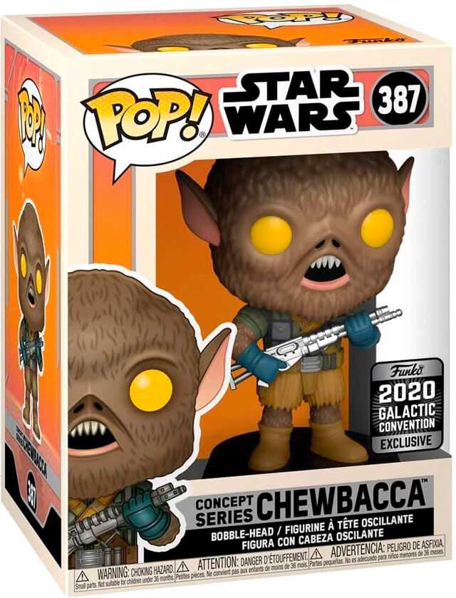FUNKO POP! Vinilinė figūrėlė: Star Wars - Chewbacca, 9 cm aprašymas - Prekės nuotrauka