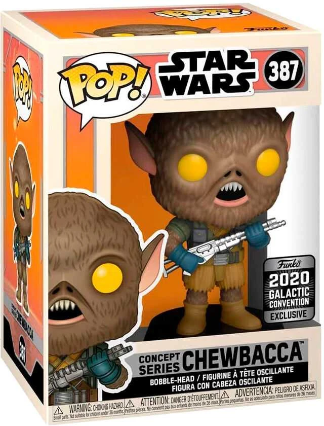 FUNKO POP! Vinilinė figūrėlė: Star Wars - Chewbacca, 9 cm aprašymas - Prekės nuotrauka