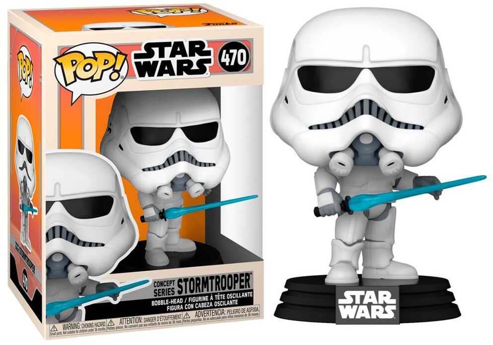 FUNKO POP! Vinilinė figūrėlė: Žvaigždžių karai -Stormtrooper, 9 cm aprašymas - Prekės nuotrauka