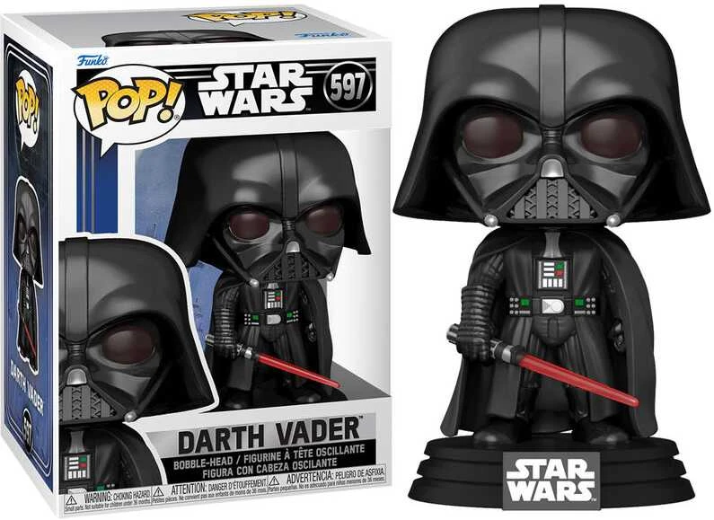 FUNKO POP! Vinilinė figūrėlė STAR WARS – A NEW HOPE: Dartas Veideris, 11,3 cm