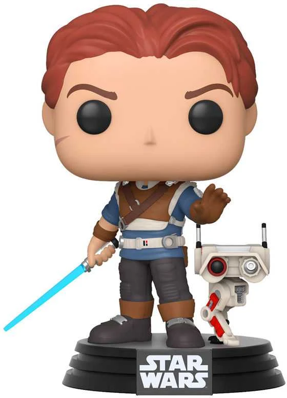 FUNKO POP! Vinilinė figūrėlė: Žvaigždžių karai – Cal Kestis ir BD-1, 10 cm