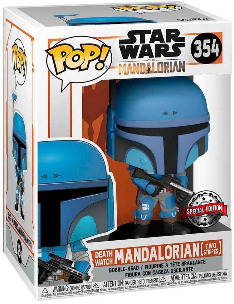 FUNKO POP! Vinilinė figūrėlė: Žvaigždžių karai - Mandalorian, 9 cm aprašymas - Prekės nuotrauka