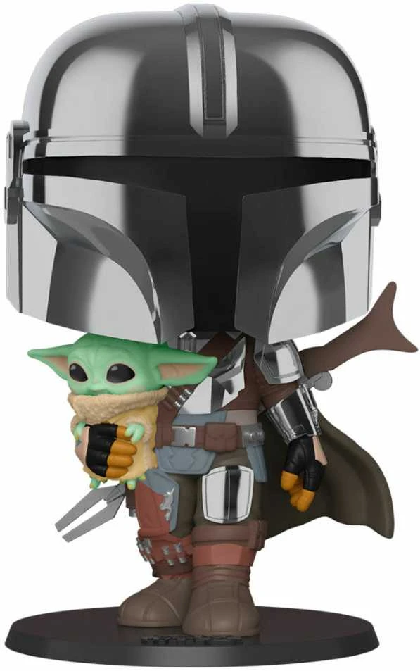 FUNKO POP! Vinilinė figūrėlė: Žvaigždžių karai – The Mandalorian, 25 cm
