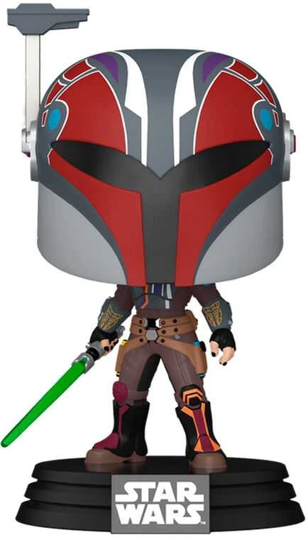 FUNKO POP! Vinilinė figūrėlė: Žvaigždžių karai - Sabine Wren, 10 cm