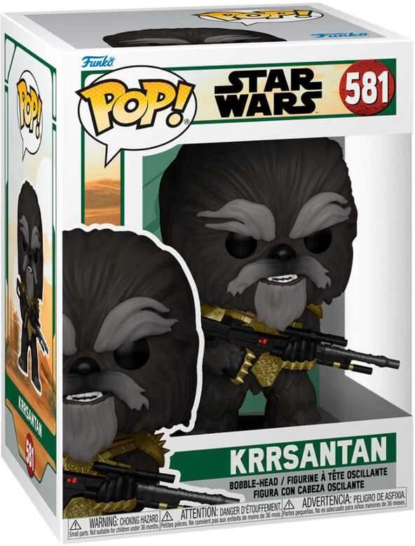 FUNKO POP! Vinilinė figūrėlė: Žvaigždžių karai - Krrsantan aprašymas - Prekės nuotrauka