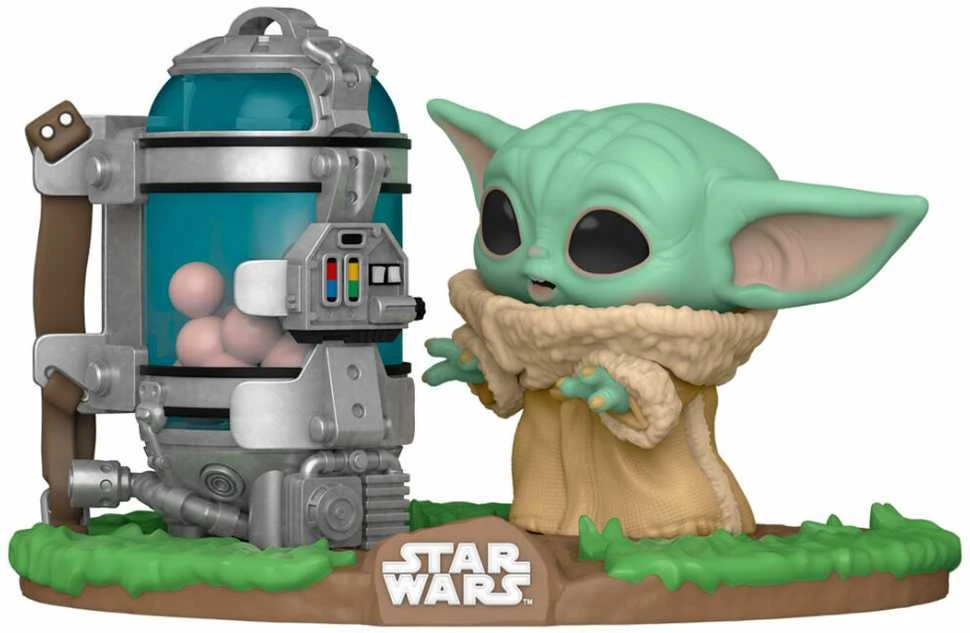 FUNKO POP! Vinilinė figūrėlė: Žvaigždžių karai – The Child with Egg Canister, 10 cm