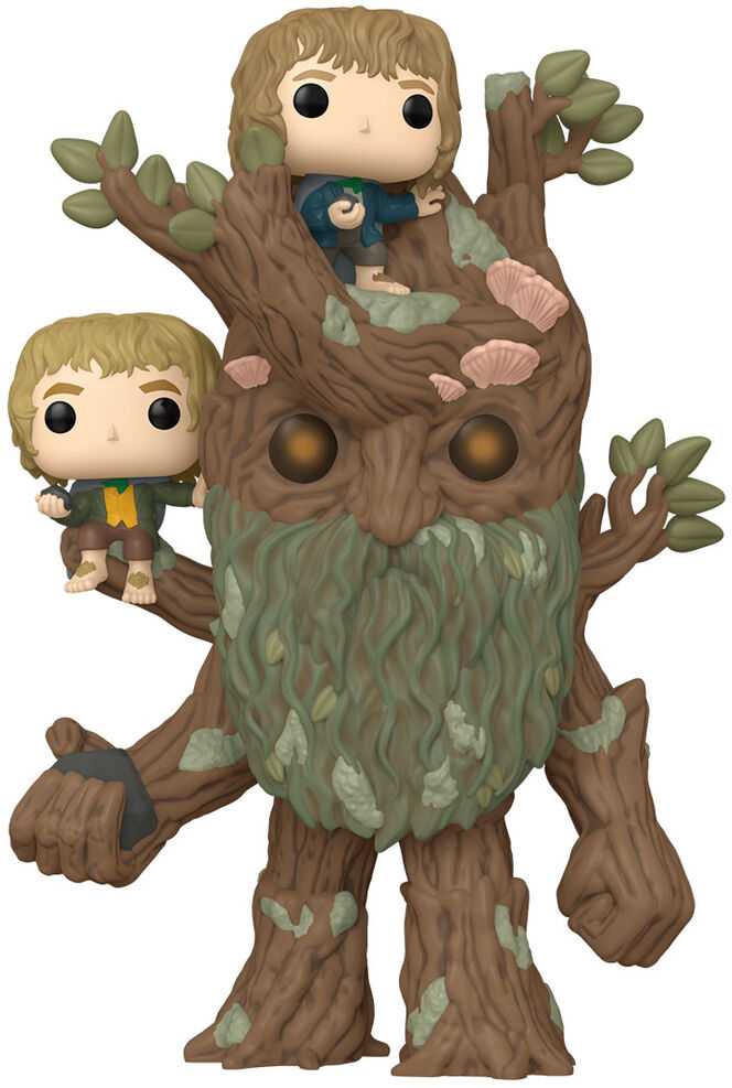 FUNKO POP! Vinilinė figūrėlė: Lord Of The Rings - Treebeard with Merry & Pippin, 15 cm