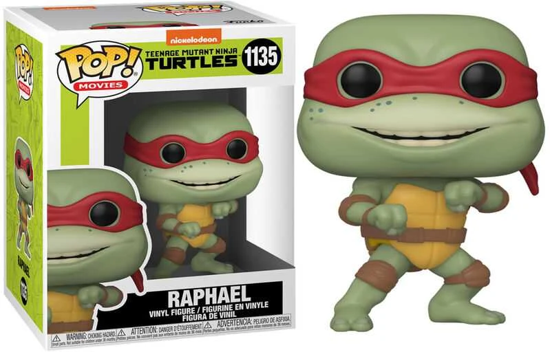 FUNKO POP! Vinilinė figūrėlė: Teenage Mutant Ninja Turtles - Raphael, 9 cm
