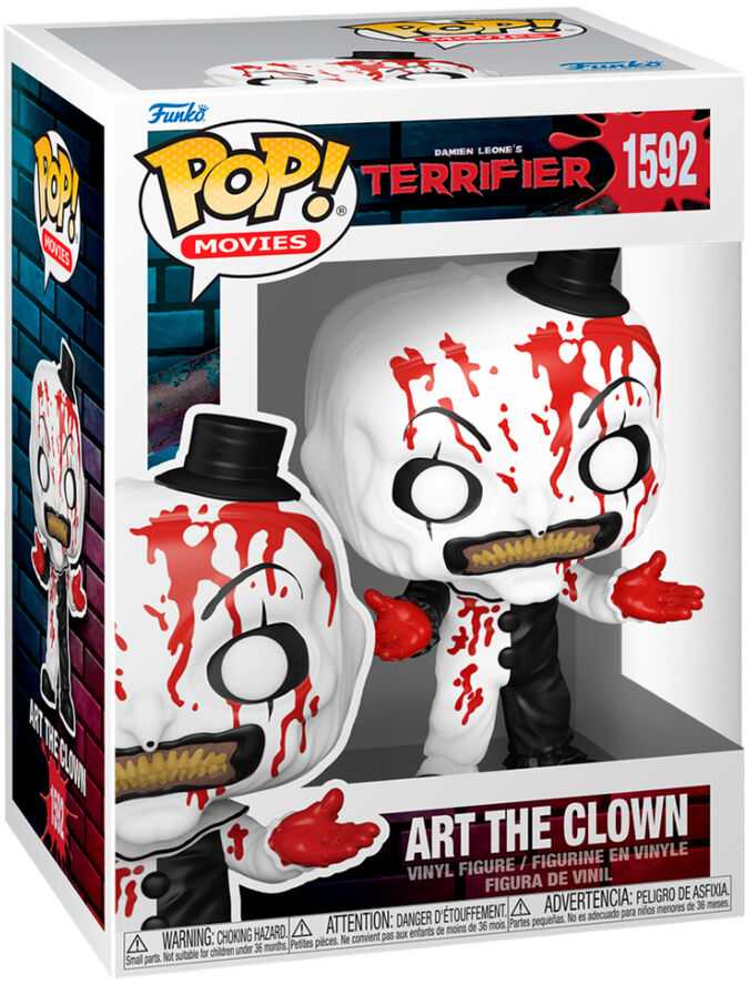FUNKO POP! Vinilinė figūrėlė: Terrifier 2 - Art the Clown, 9 cm aprašymas - Prekės nuotrauka