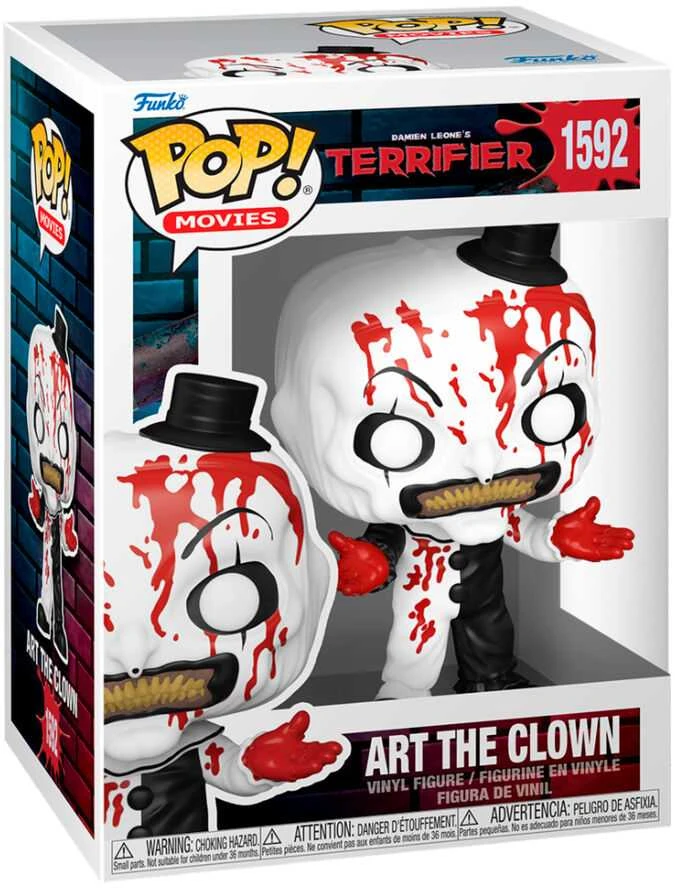 FUNKO POP! Vinilinė figūrėlė: Terrifier 2 - Art the Clown, 9 cm aprašymas - Prekės nuotrauka