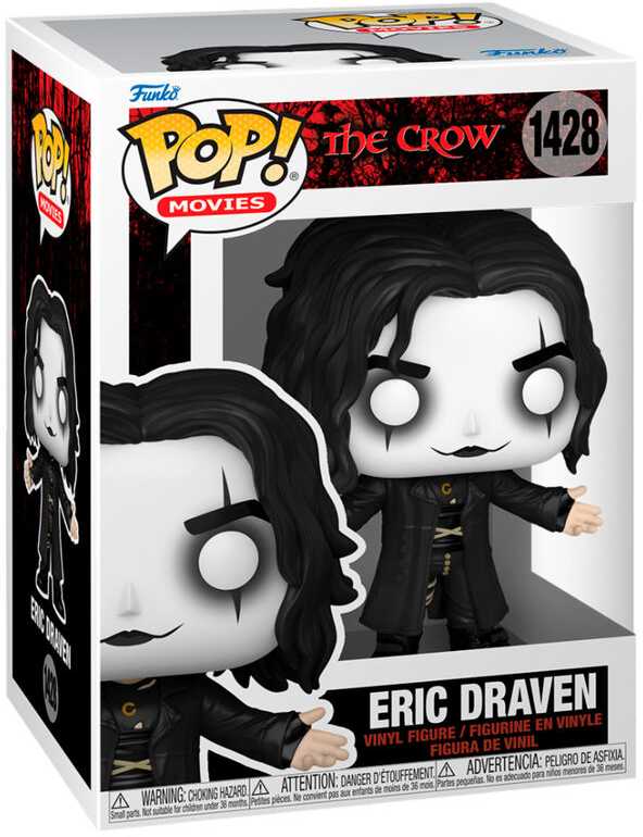 FUNKO POP! Vinilinė figūrėlė: The Crow - Eric Draven, 9.5 cm aprašymas - Prekės nuotrauka