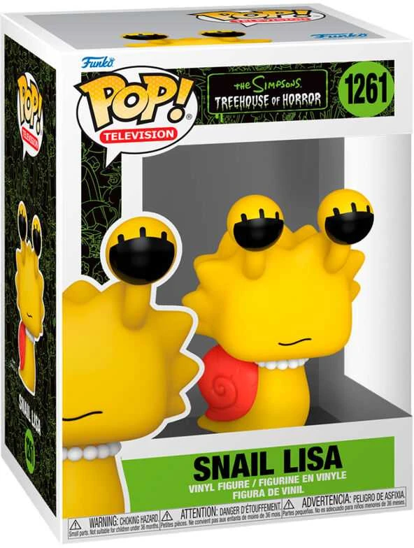 FUNKO POP! Vinilinė figūrėlė: Simpsonai - Sraigė Liza, 9 cm aprašymas - Prekės nuotrauka