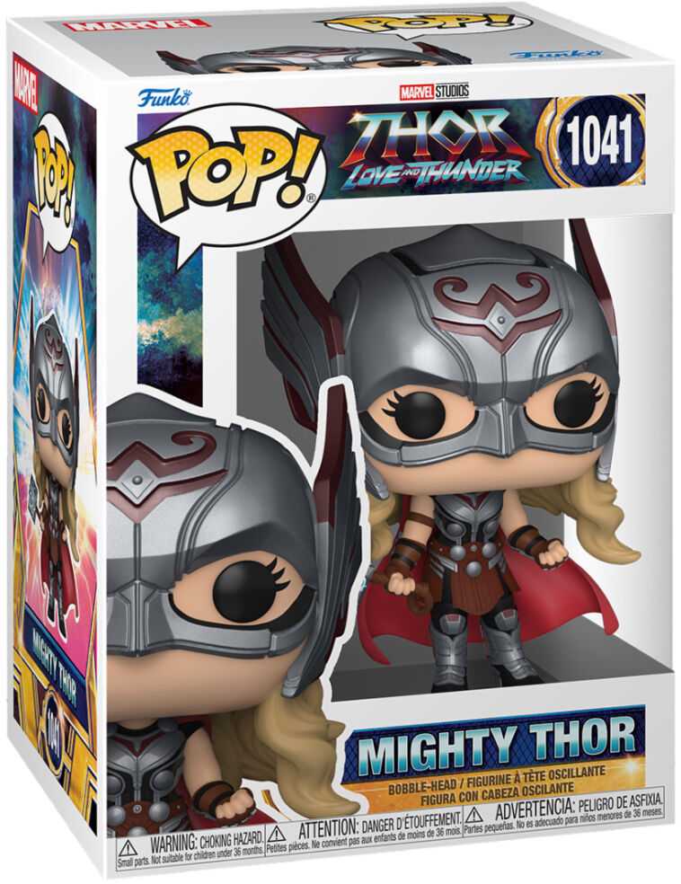 FUNKO POP! Vinilinė figūrėlė: Thor Love and Thunder - Mighty Thor, 9 cm aprašymas - Prekės nuotrauka