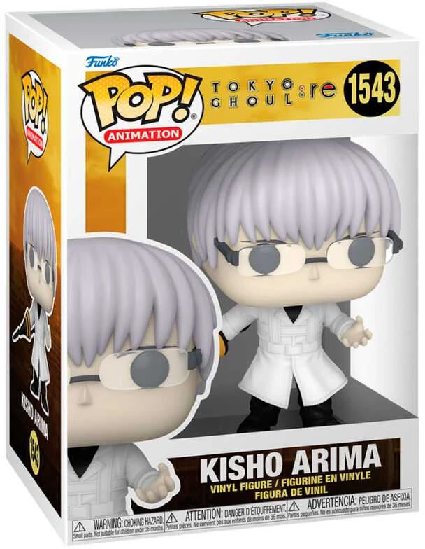 FUNKO POP! Vinilinė figūrėlė: Tokyo Ghoul: Re - Kisho Arima, 9.5 cm aprašymas - Prekės nuotrauka
