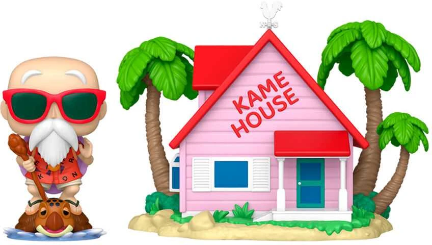 FUNKO POP! Vinilinė figūrėlė: Dragon Ball - Master Roshi At Kame House, 10 cm