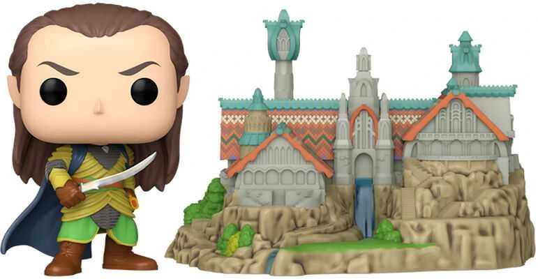 FUNKO POP! Vinilinė figūrėlė: Žiedų valdovas - Elrond with Rivendell, 9 cm aprašymas - Prekės nuotrauka