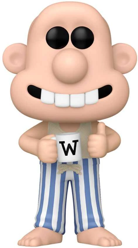 FUNKO POP! Vinilinė figūrėlė: Wallace & Gromit - Wallace, 9 cm