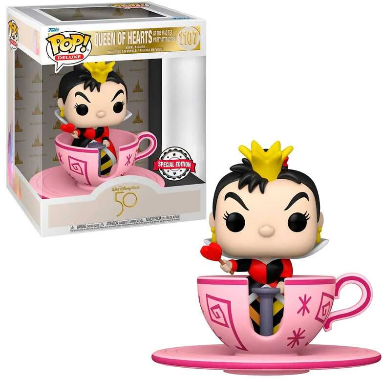 FUNKO POP! Vinilinė figūrėlė: Disney - Queen of Hearts, 9 cm