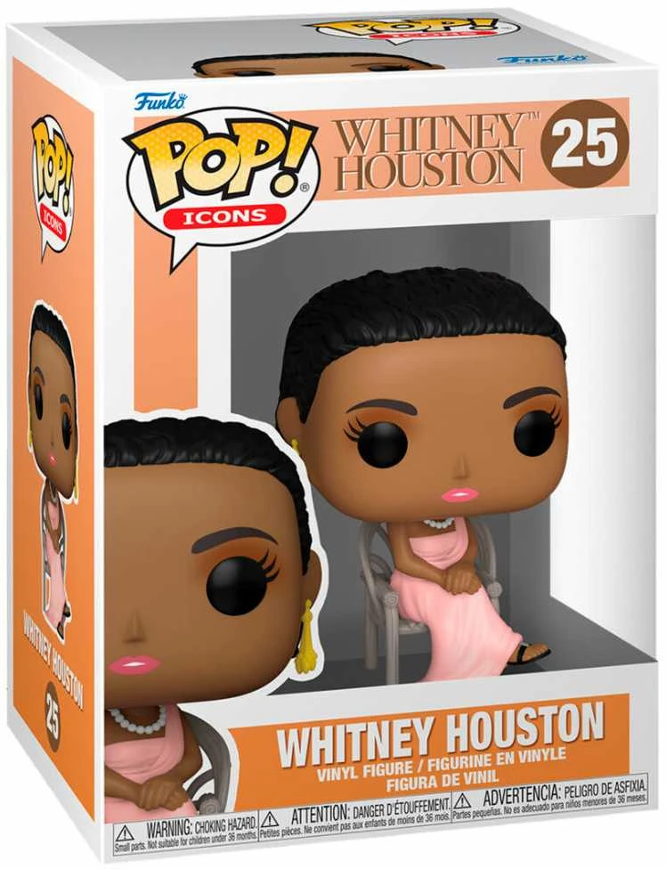 FUNKO POP! Vinilinė figūrėlė: Whitney Houston, 9.5 cm aprašymas - Prekės nuotrauka