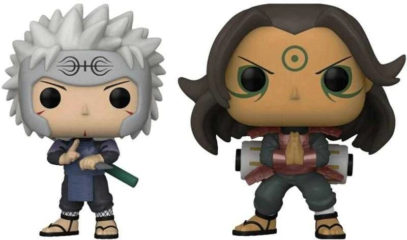 FUNKO POP! Vinilinė figūrėlė: Naruto Shippuden - Hashirama & Tobirama, 9.5 cm