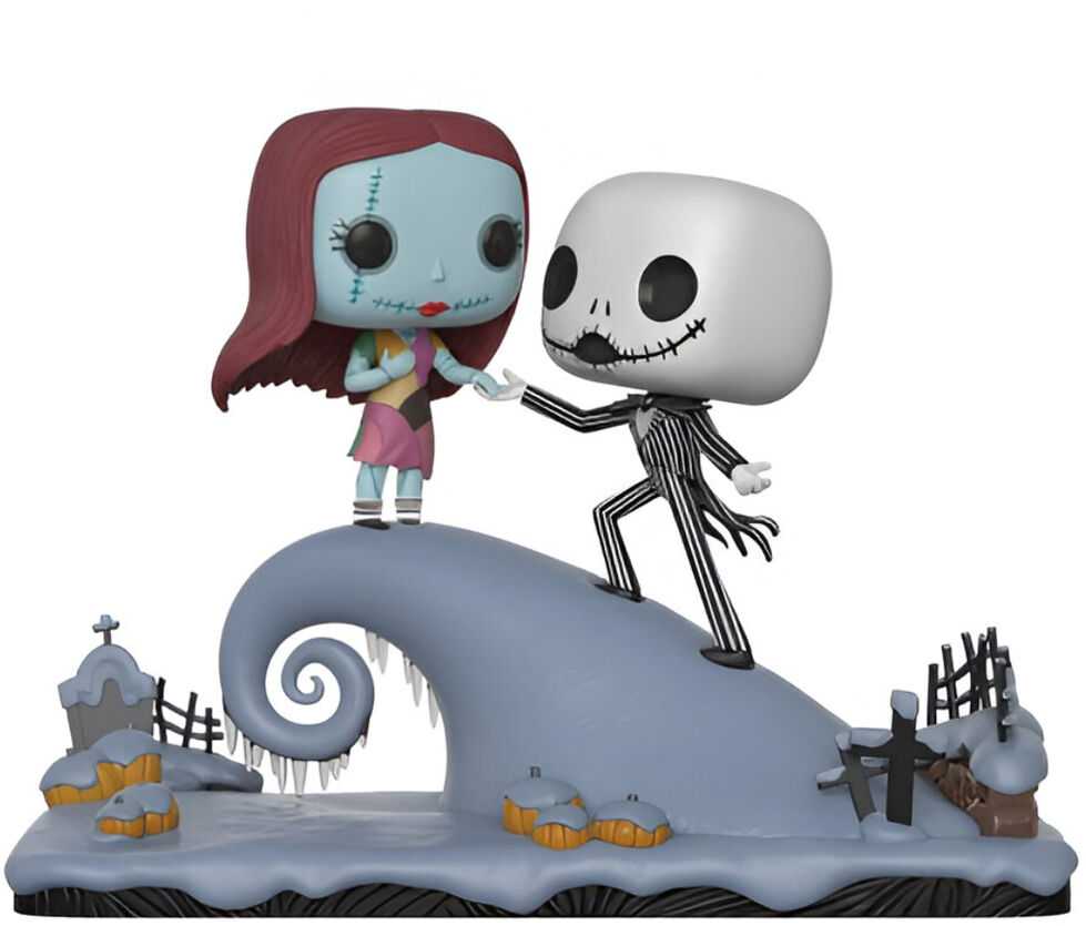 FUNKO POP! Vinilinė figūrėlė: Disney: Nightmare Before Christmas - Jack and Sally on the Hill, 10 cm aprašymas - Prekės nuotrauka