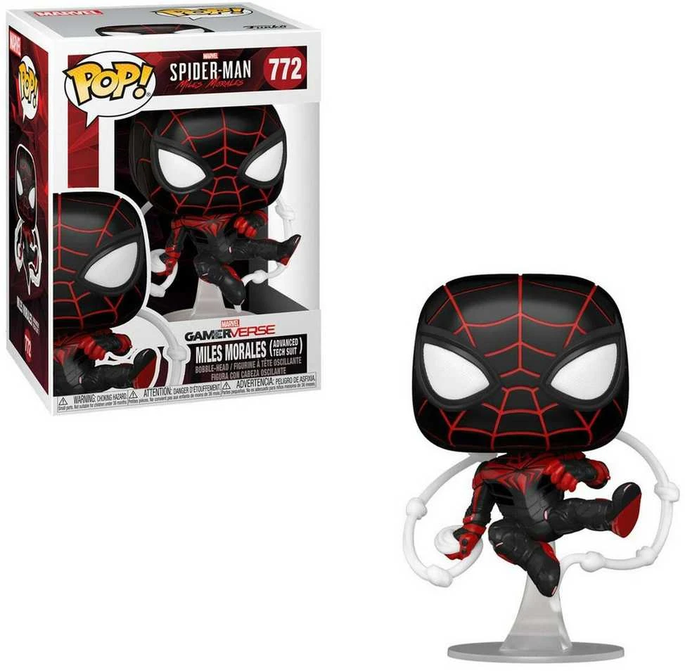 FUNKO POP! Vinilinė figūrėlė: Marvel Žmogus-voras: Miles Morales, 10 cm